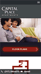 Mobile Screenshot of capitalplace-apts.com